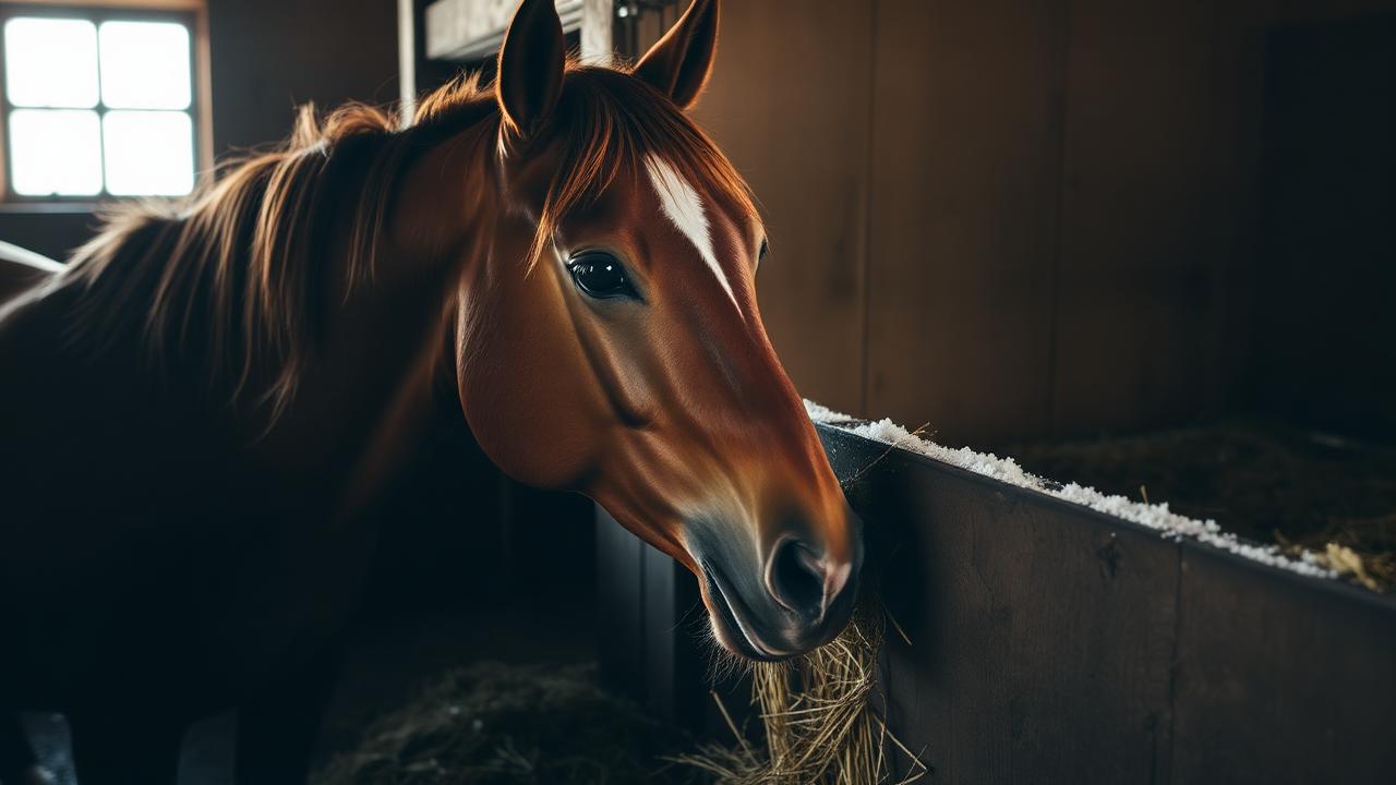 Sådan fodrer du din hest gennem vinteren